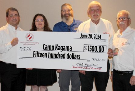 Kin donates to Camp Kagama