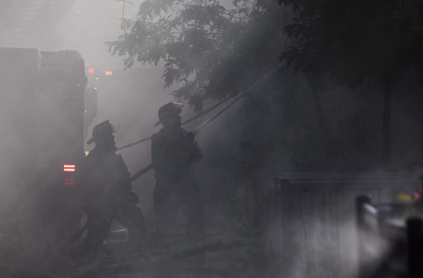 Woman dead, man injured after house fire in Toronto