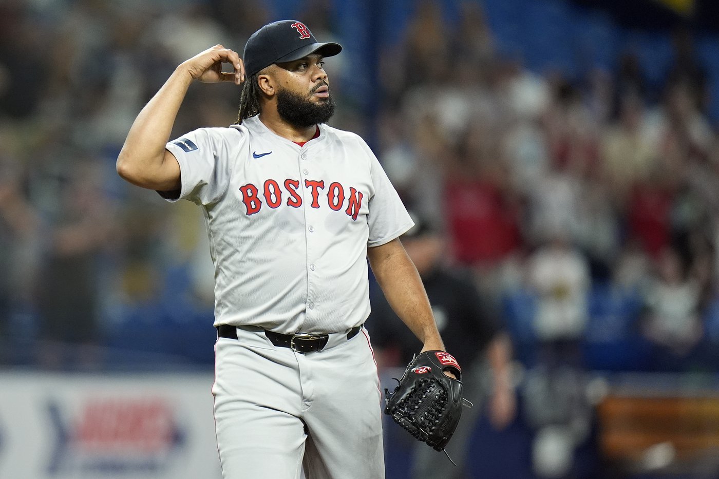 Red Sox place closer Kenley Jansen on injured list because of a sore shoulder