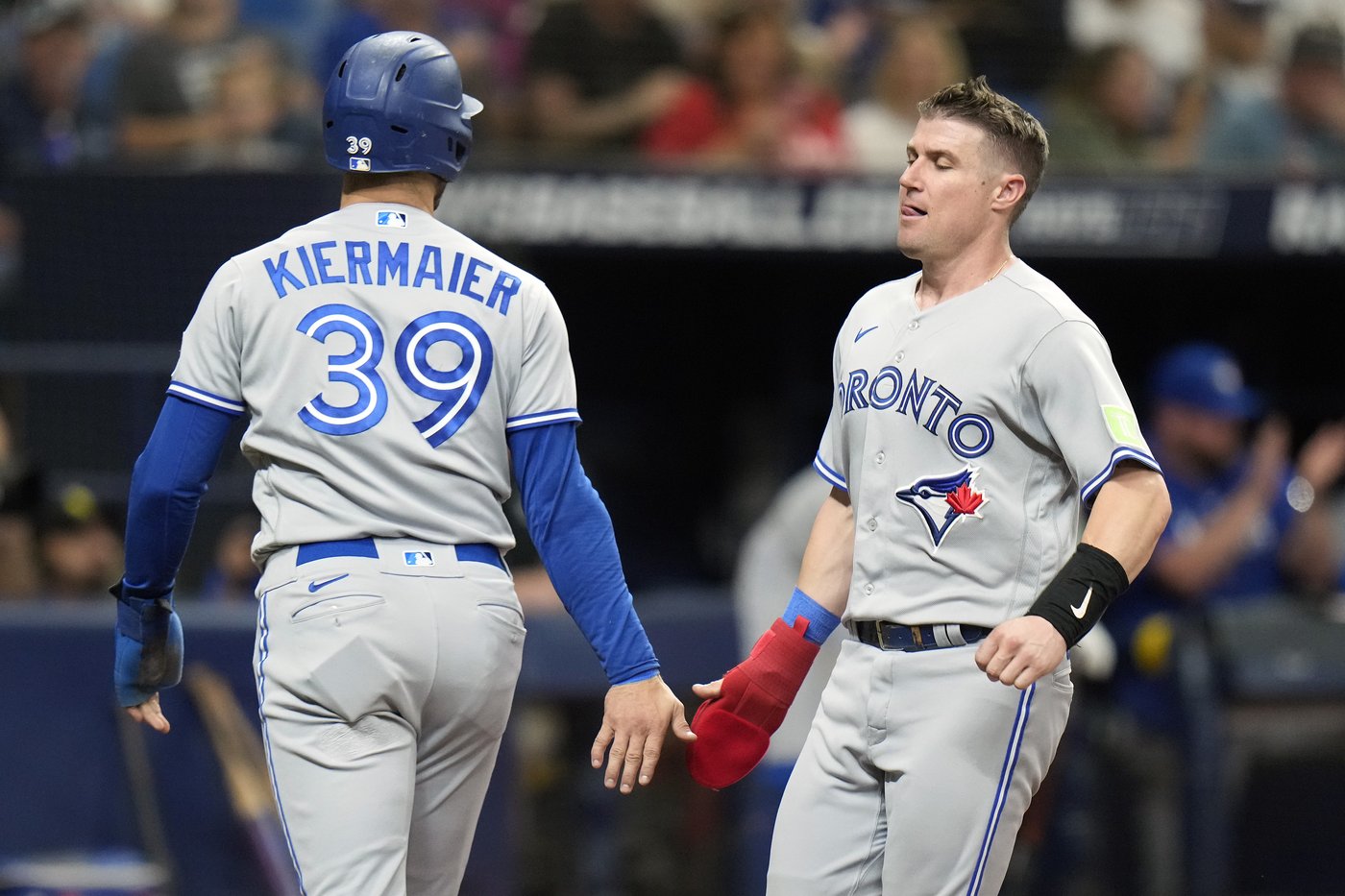 Jays claim catcher Heineman off waivers from Red Sox, designate Serven for assignment