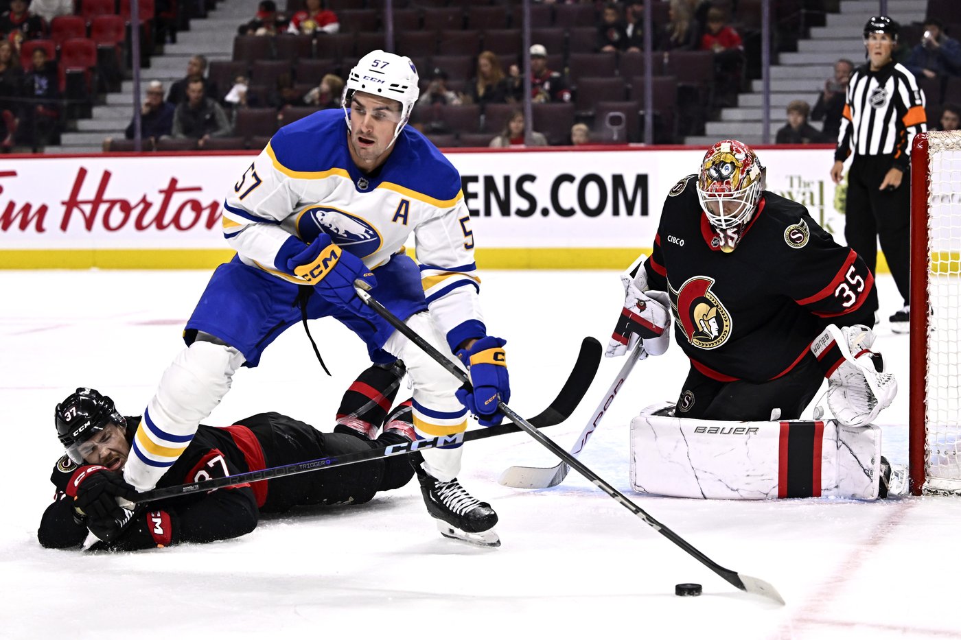 Ostlund scores overtime winner to give Sabres a 3-2 pre-season win over Senators