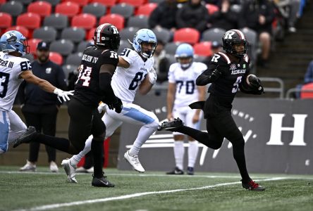 Webb returns two interceptions for touchdowns, Redblacks thump Argonauts 41-27