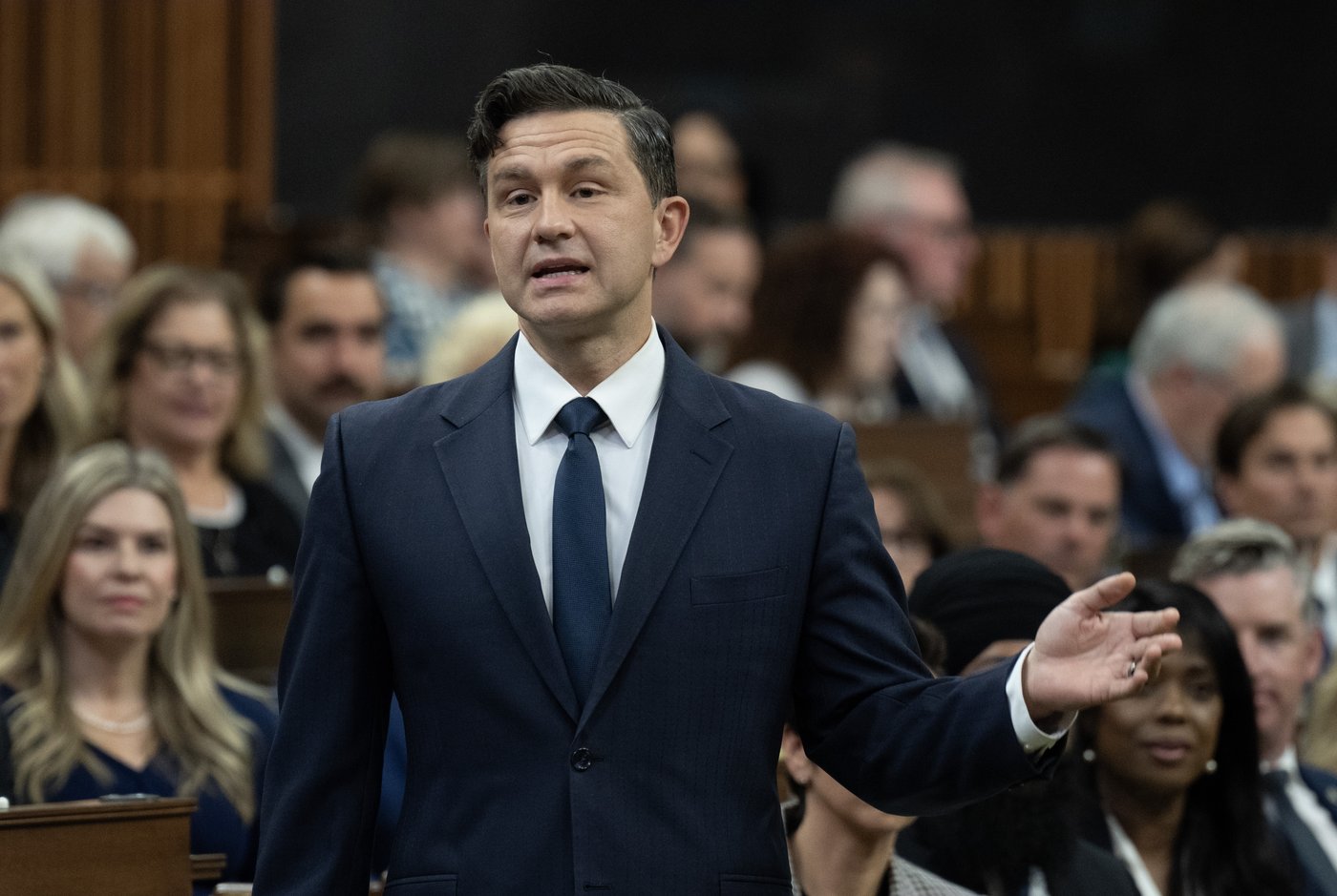 Poilievre makes case for taking down the government to restore ‘promise of Canada’