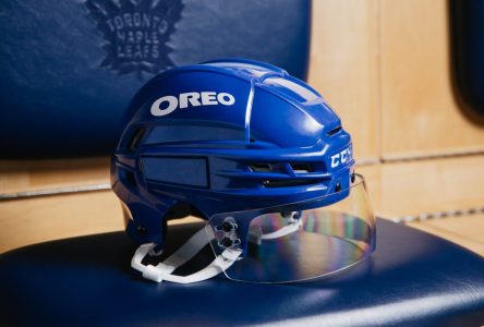 Maple Leafs announce Oreo as new helmet sponsor for upcoming NHL season