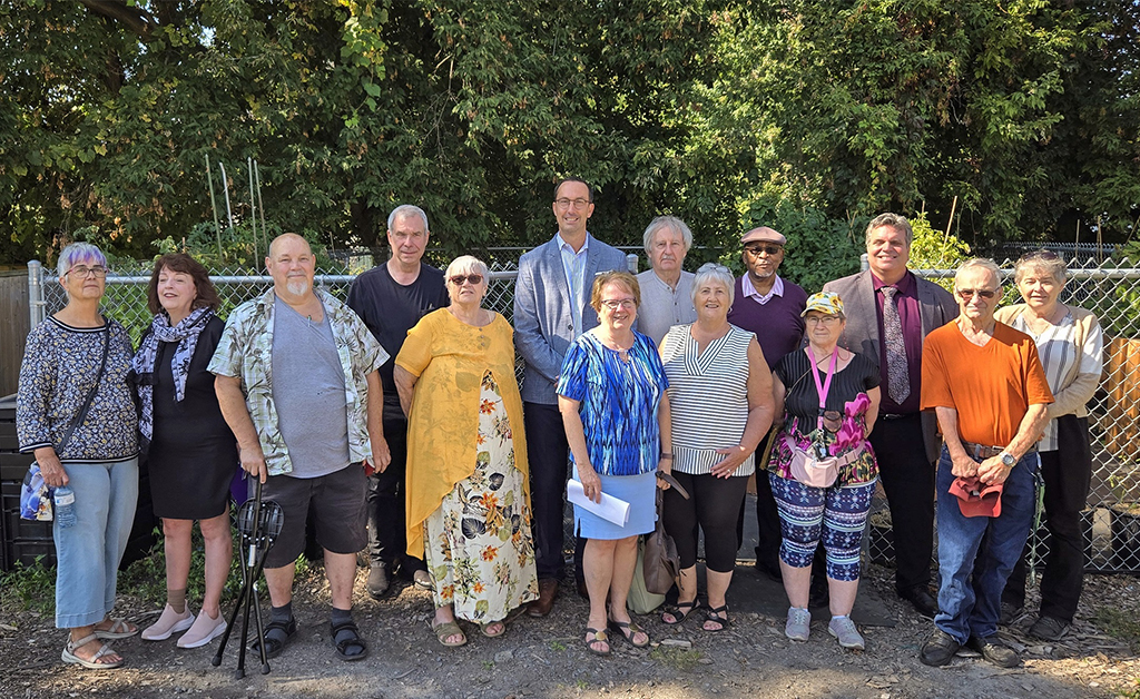 Trillium Grant Funds Senior Garden Project