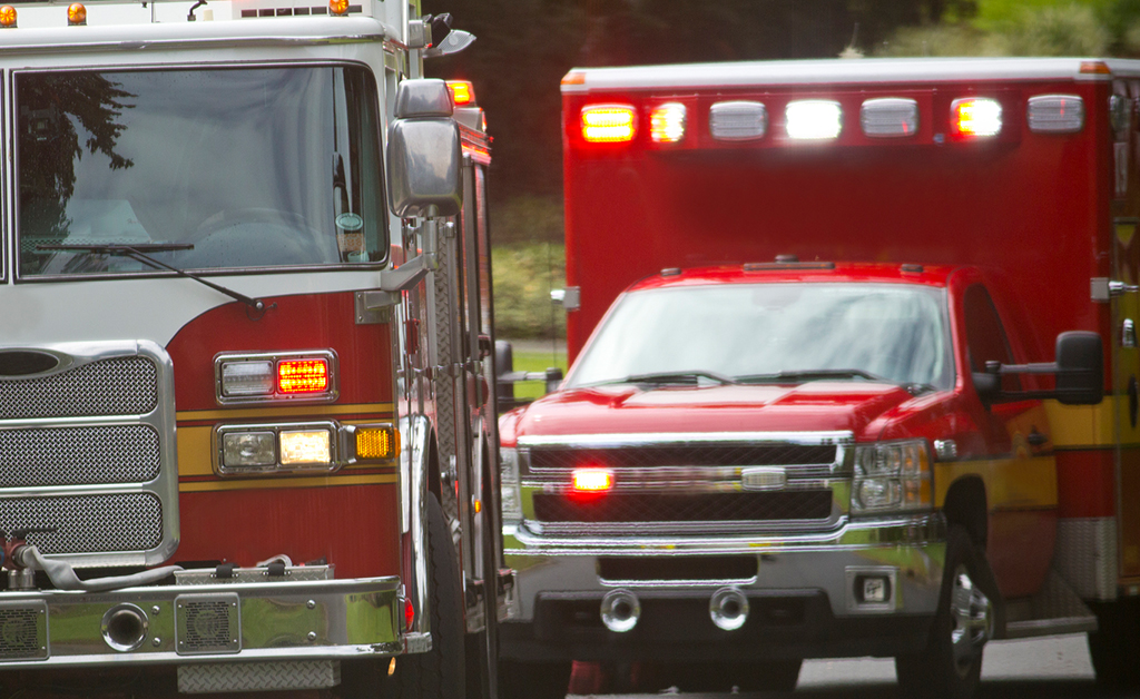 Truck replaces ambulance