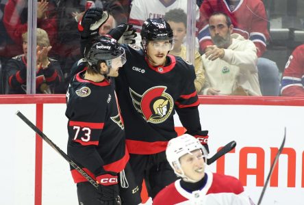 Pinto nets hat trick to lead Senators past Canadiens 4-2