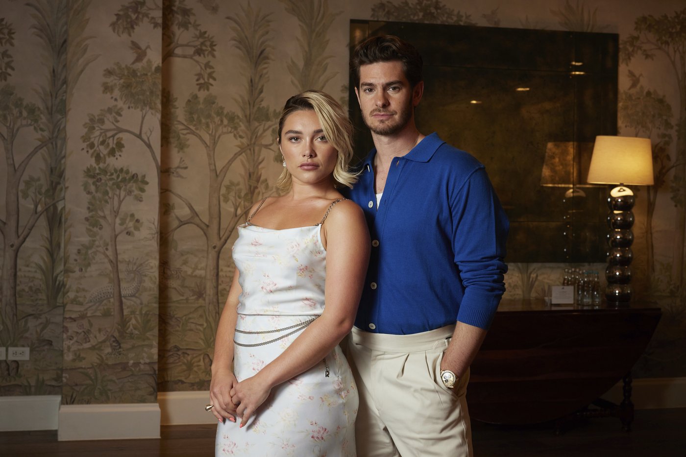 Florence Pugh and Andrew Garfield on living through ‘We Live in Time’