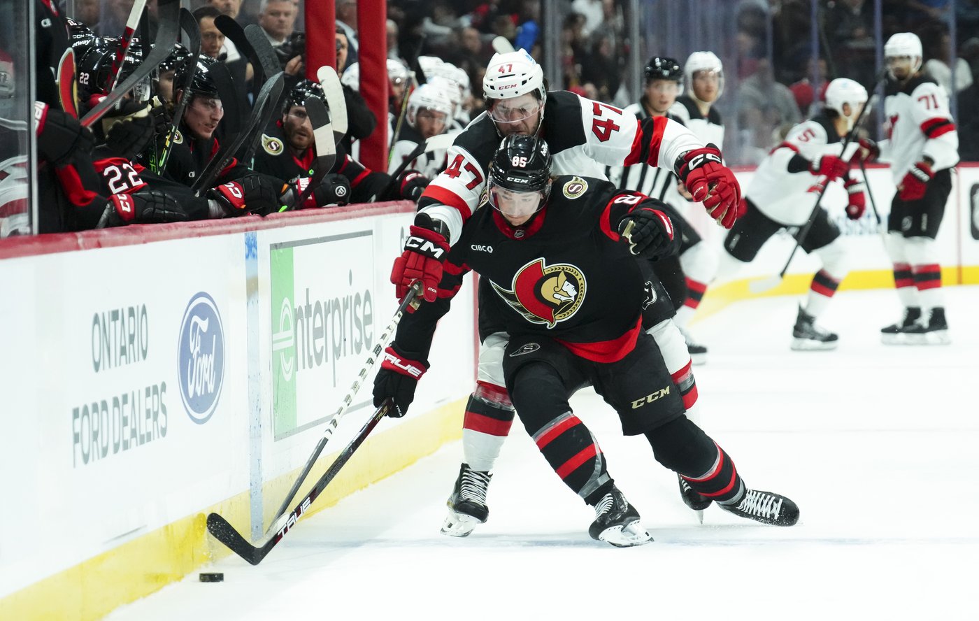 Senators looking to take learning experience from loss to Devils