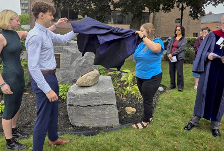 Rev. Fred Rennie Memorial Garden Dedication