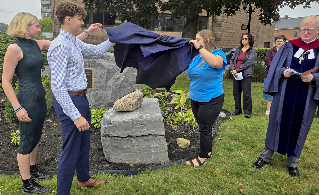 Rev. Fred Rennie Memorial Garden Dedication