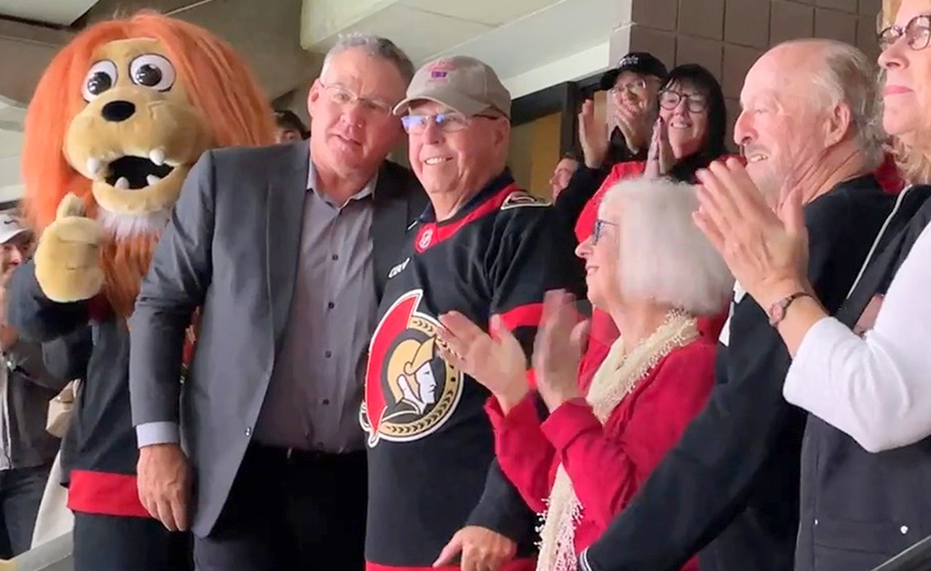 Martintown Veteran Recognized by Ottawa Senators