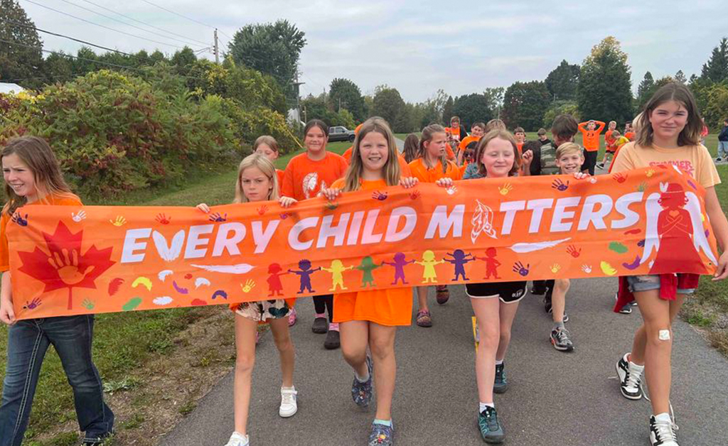 UCDSB Recognizes National Day for Truth and Reconciliation  with Orange Shirts and Actions