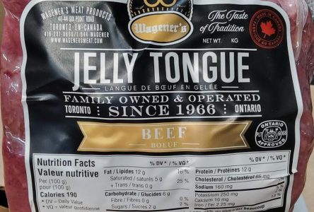 Four people in Ontario sickened with listeriosis amid beef tongue recall: ministry