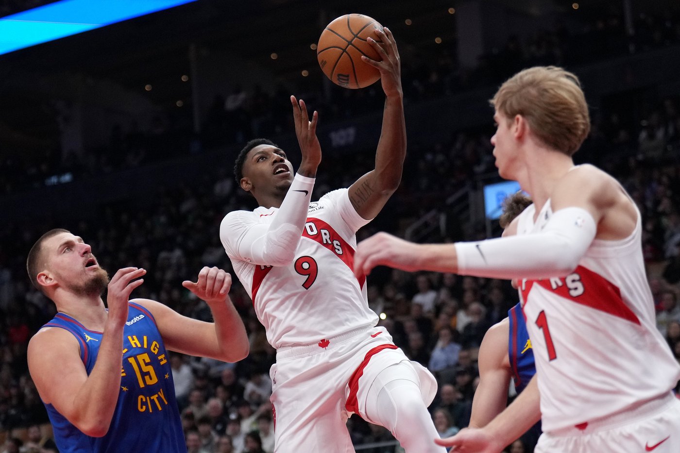 Barrett’s game-winning three-point attempt falls short as Raptors fall to Nuggets