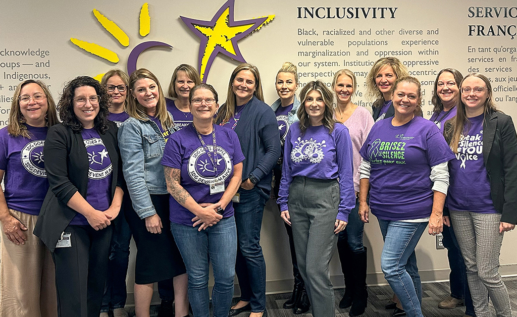 Dress Purple Day Supports Child Welfare