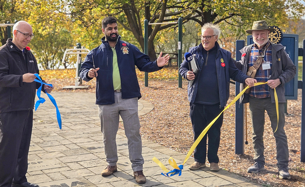 Rotary Outdoor Gym Final Phase Unveiled