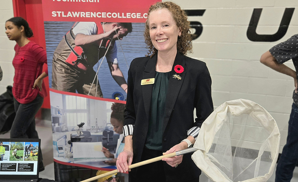 Prospective Students Tour SLC at Fall Open House