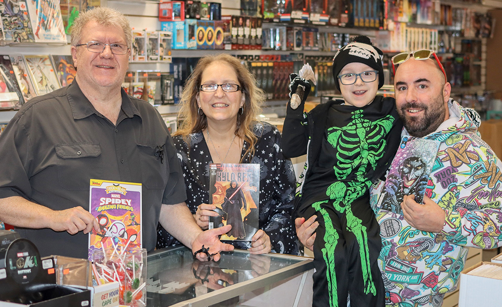 Costumed Kids Celebrate Trick-Or-Read