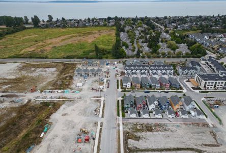 CMHC reports annual pace of housing starts up eight per cent in October