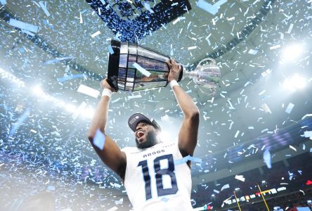 Argonauts receiver Dejon Brissett named most valuable Canadian at Grey Cup