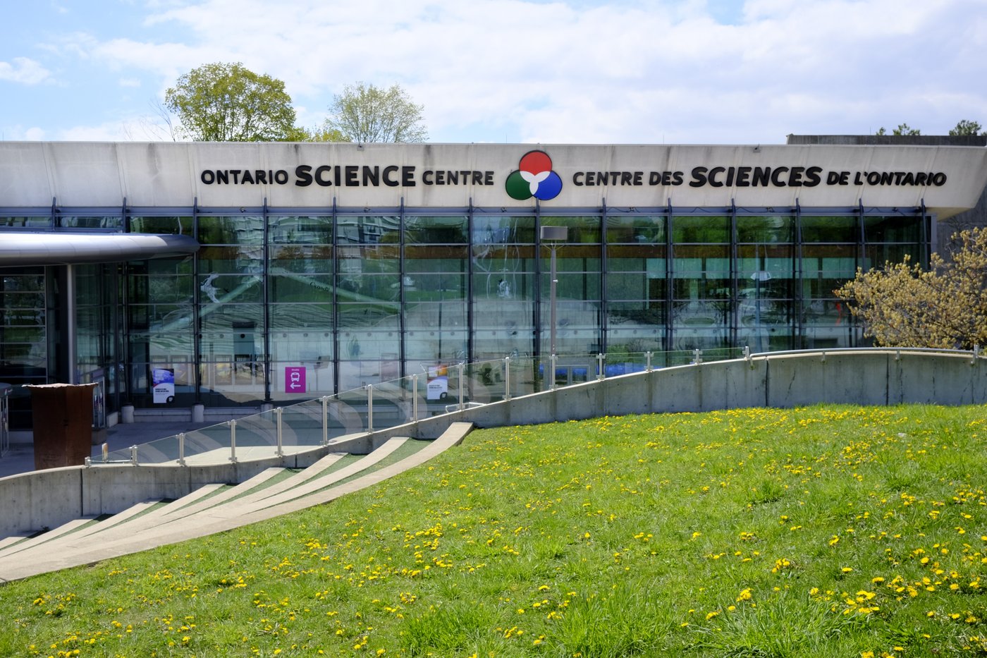 Workers say goodbye to an almost-empty Ontario Science Centre as repairs get underway