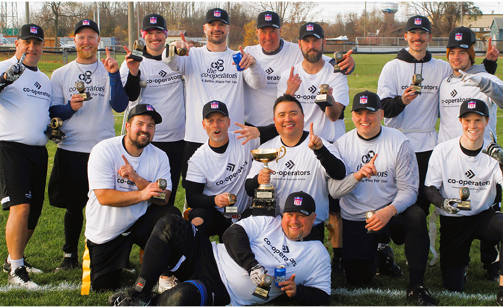 Co-operators Insurance crowned 2024 Cornwall men’s flag football champions